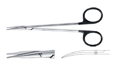 ДЖЕЙМСОН СУПЕРГОСТРІ НОЖИЦІ ВИГНУТІ 150MM